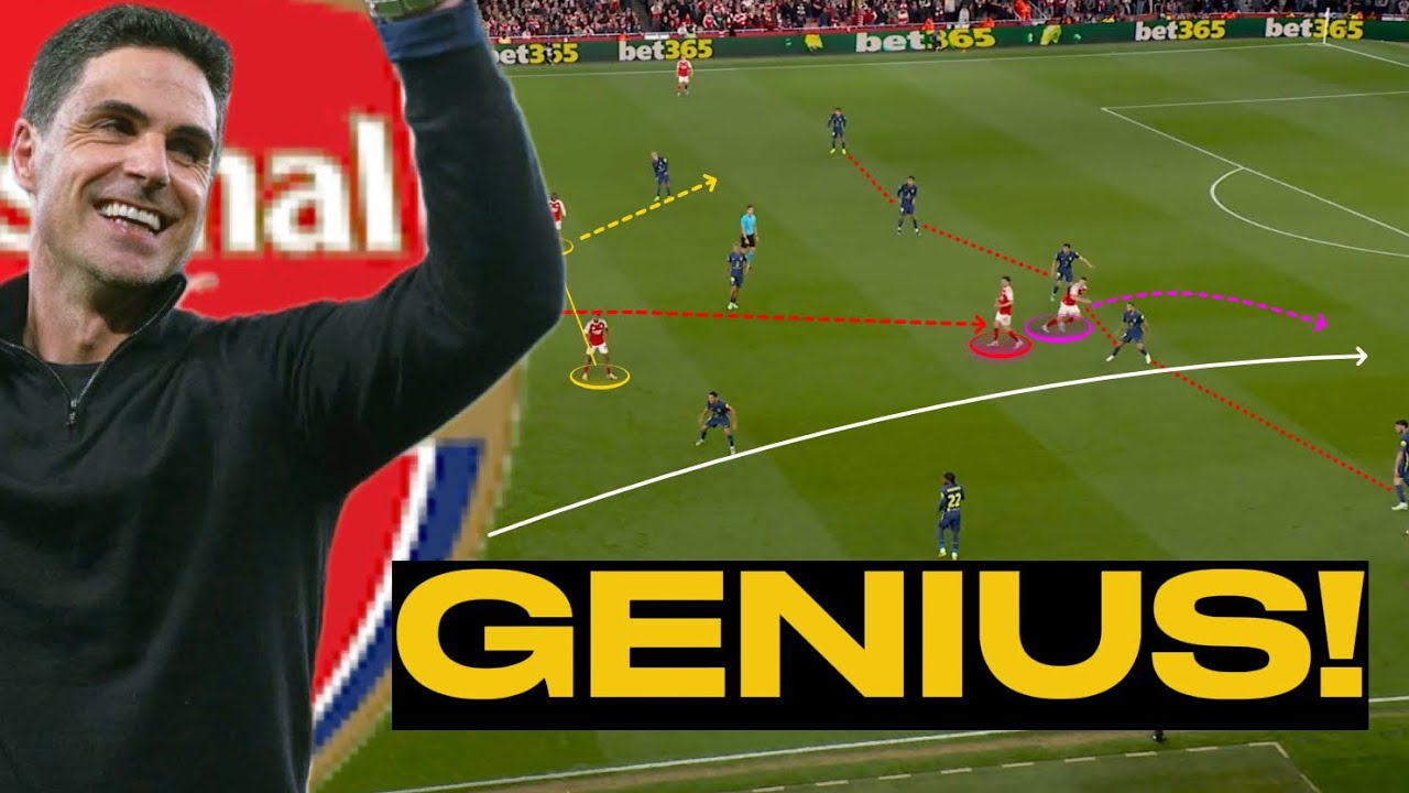 Mikel Arteta&rsquo;s GENIUS Arsenal Tactics To Reach UCL Final!