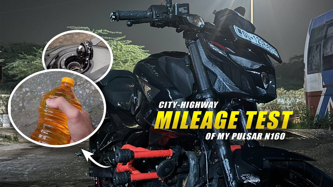 MILEAGE TEST of Pulsar N160 after 2.5 Years.