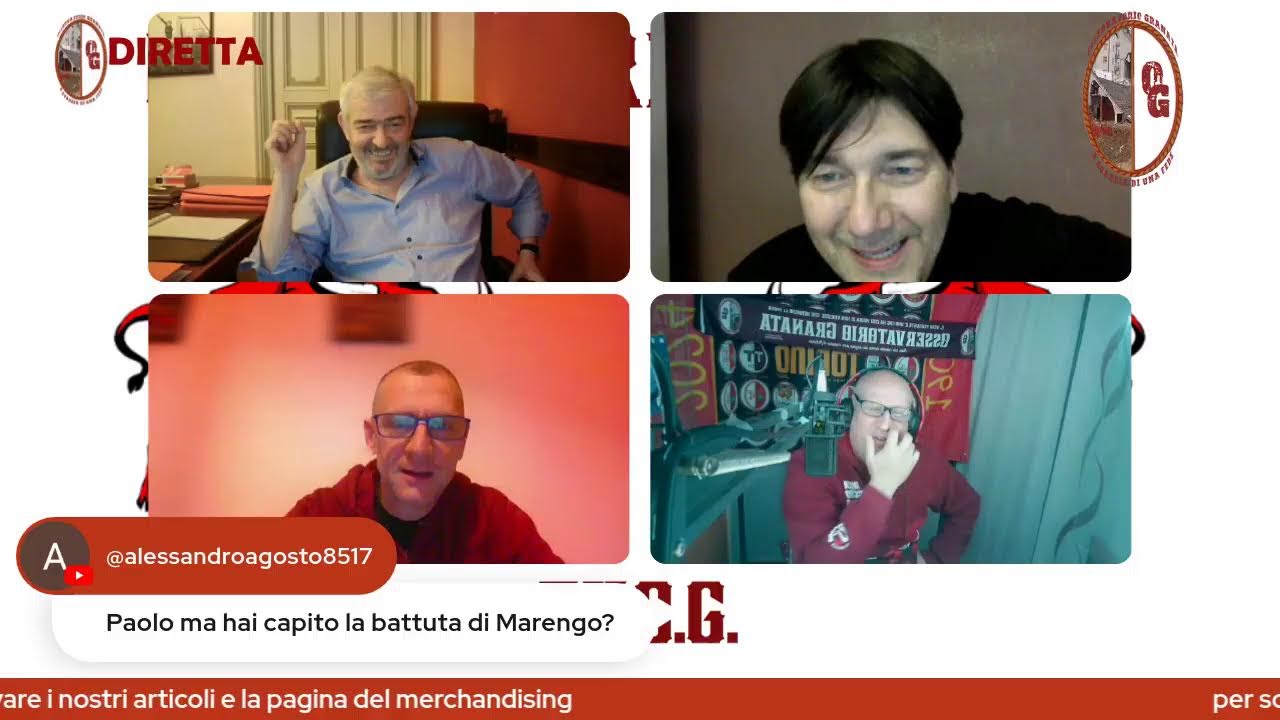 L'appuntamento del martedì con ospite l'avvocato Pierluigi Marengo dalle ore 21:00 non mancate