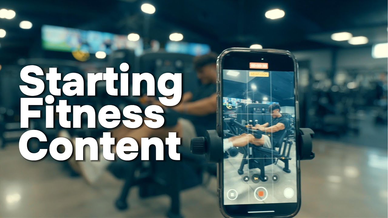 Tips for Starting Fitness Content Creation