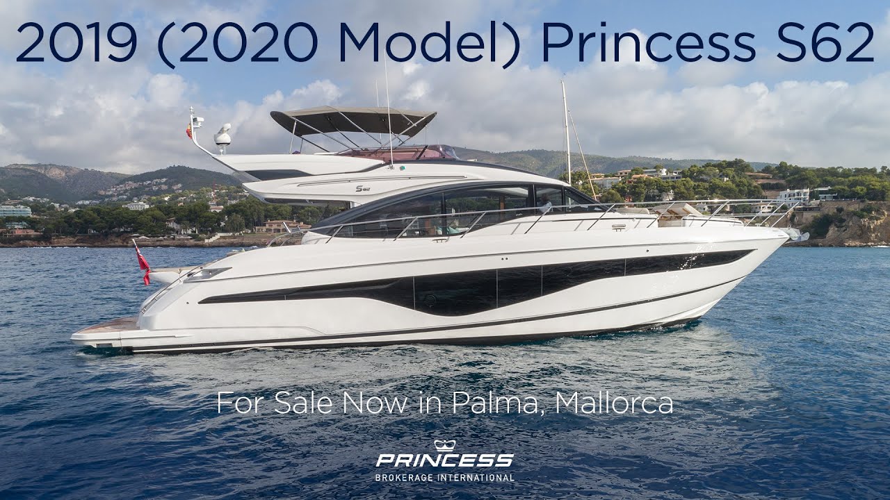 2019 (2020 Model) Princess S62 'Miss Demeanor' FOR SALE