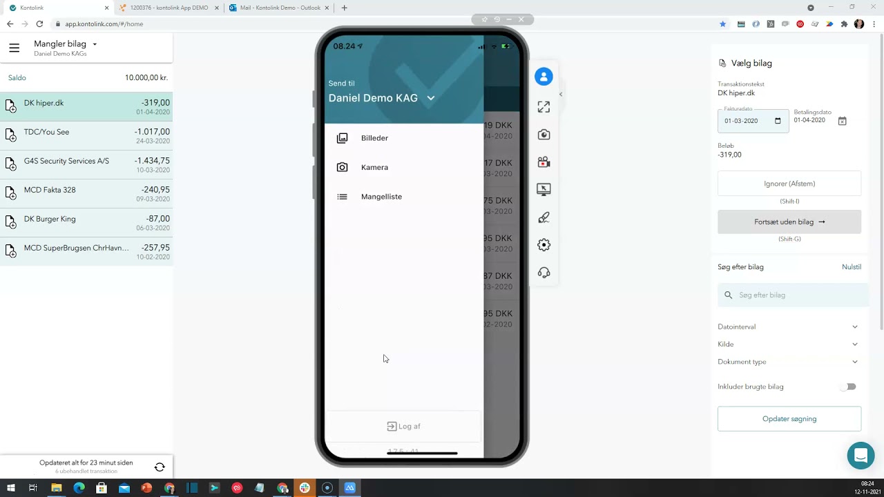 Kontolink til e-conomic demo for bogholdere - det digitale regnskab har aldrig v&aelig;ret nemmere :-)