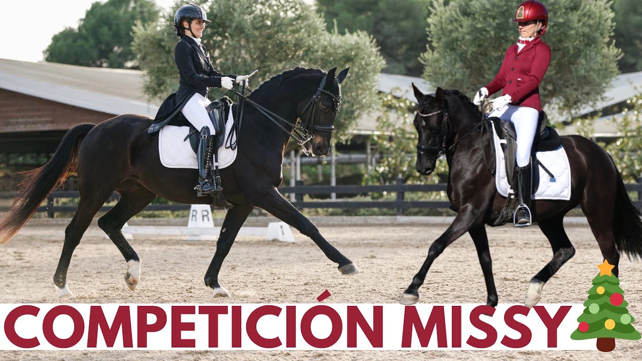 VLOGMAS 🎄– Compito mi poni 🦋 + Último concurso 🏆de Liberty 😢+ Londres 🇬🇧 Horse Show 🎟️