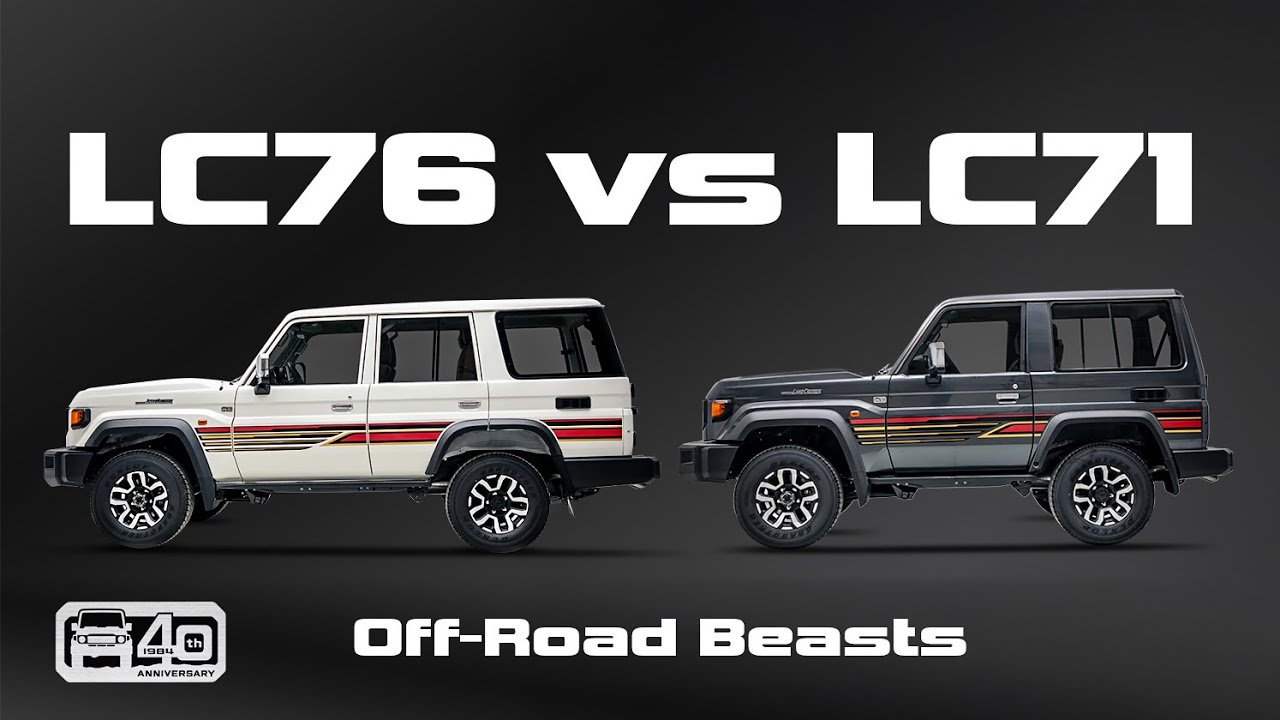 Land Cruiser 71 vs 76 – Off-Road Beasts🔥