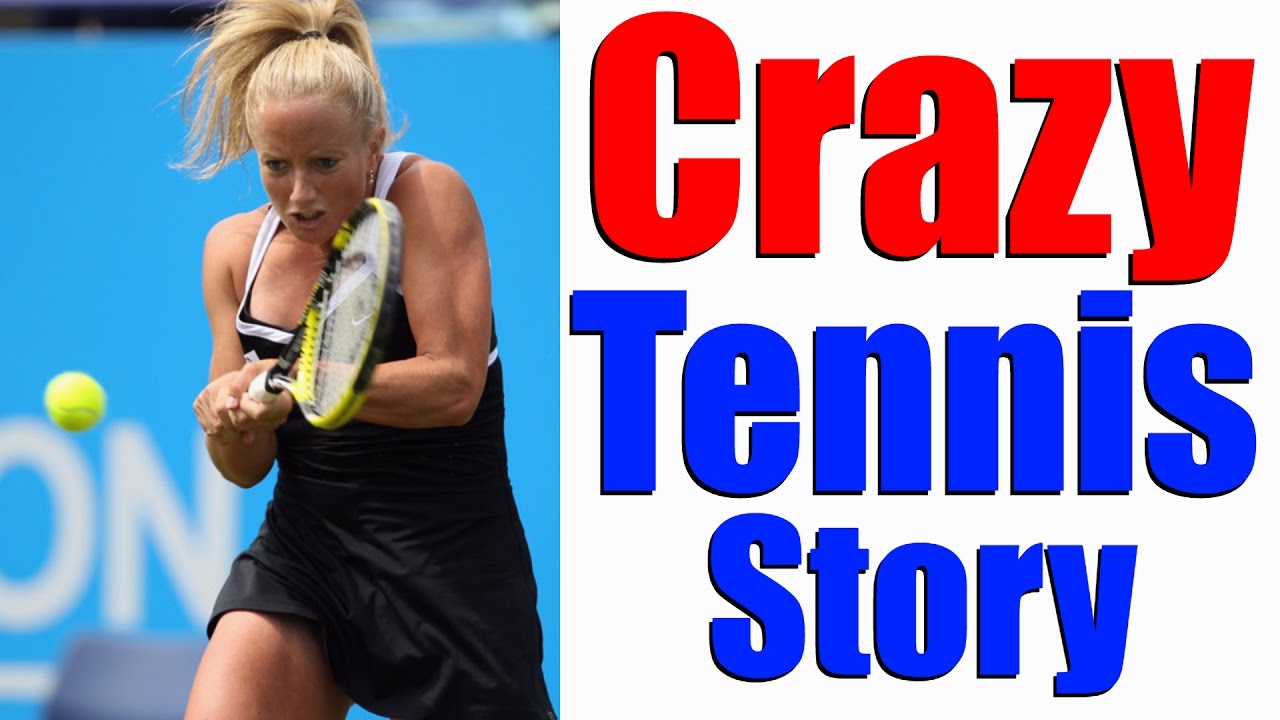 Tennis Talk - WTA Pro Shares Crazy Tennis Story