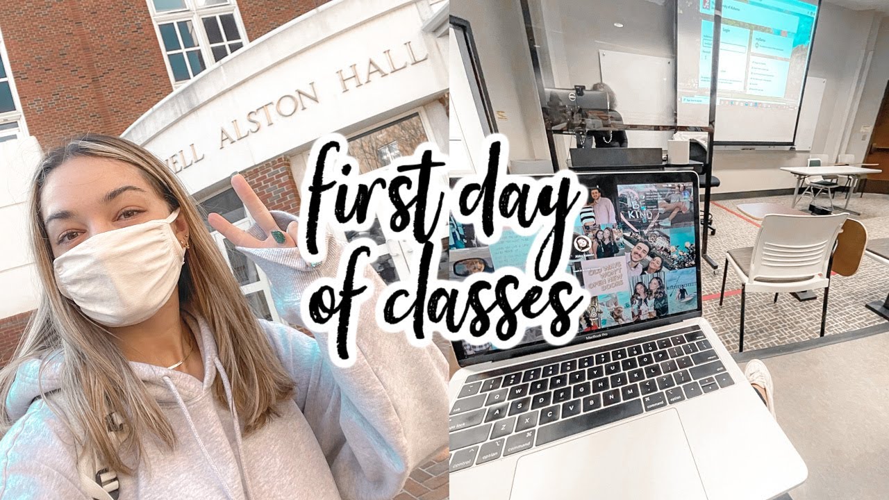 vlog: last first day of grad school at the University of Alabama!