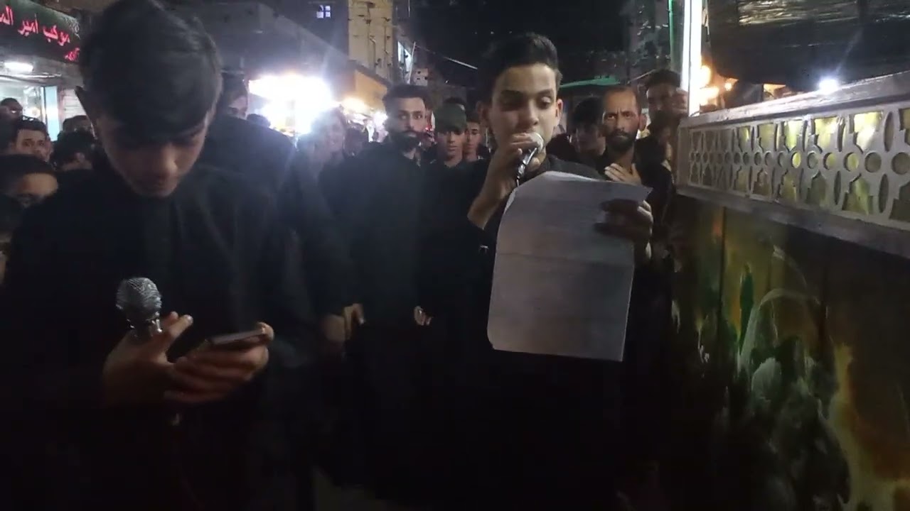 موكب عابس الشاكر /محرم 7/ قلعة سكر /تسجيل دخول / الرادود علي رضا