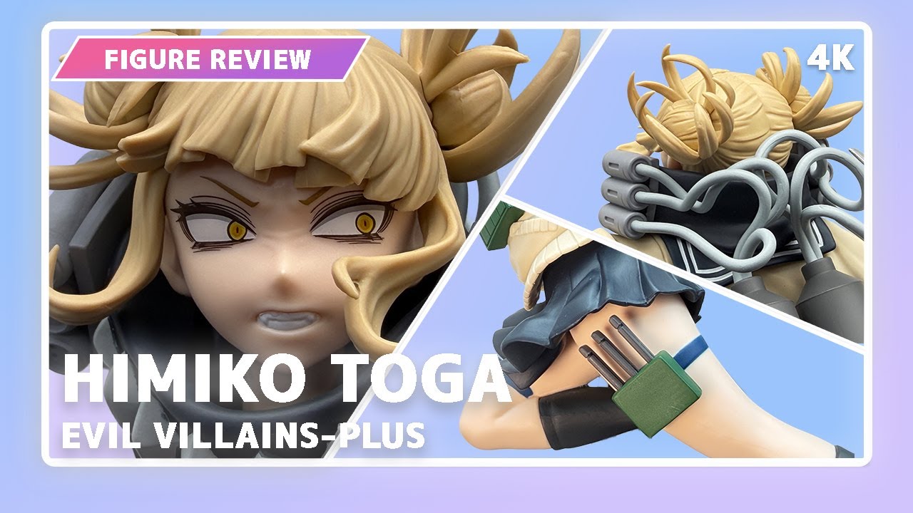 Himiko Toga Figure Review – The Evil Villains-Plus | My Hero Academia Prize Figure by Banpresto