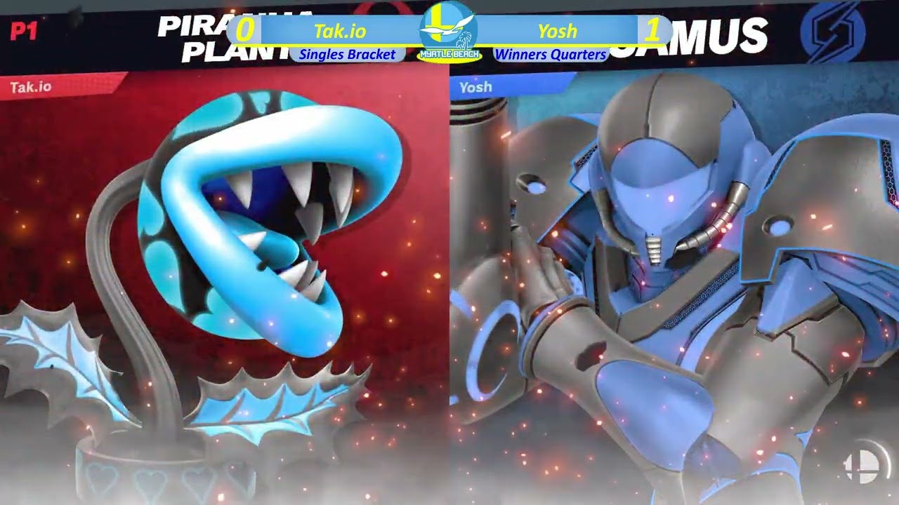 SocaSmash 161 Ultimate Singles: Tak.io (Ice Climbers, Piranha Plant) vs Yosh (Samus) Winner Quarters