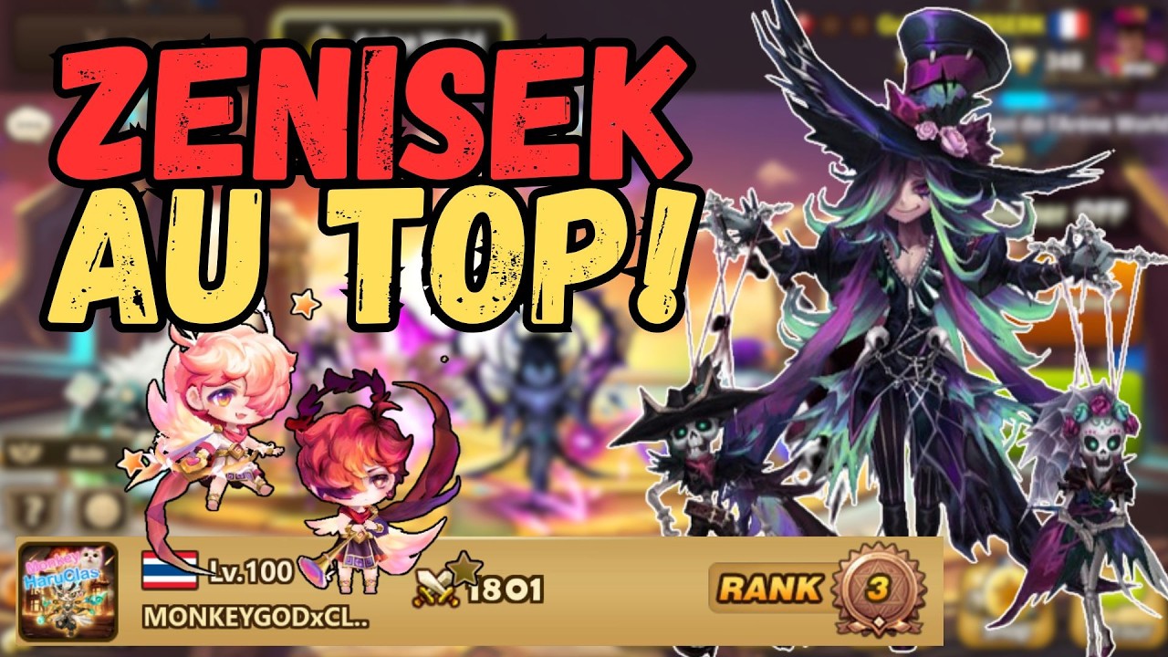 Le Rang 3 RTA se régale avec Zenisek ! SUMMONERS WAR
