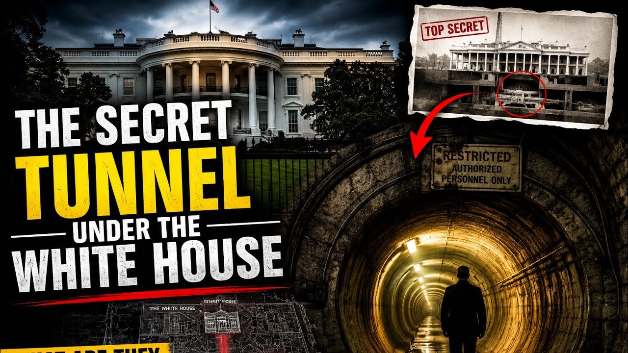 The Secret Tunnel Under the White House 🕵️| StoryLaneUSA 