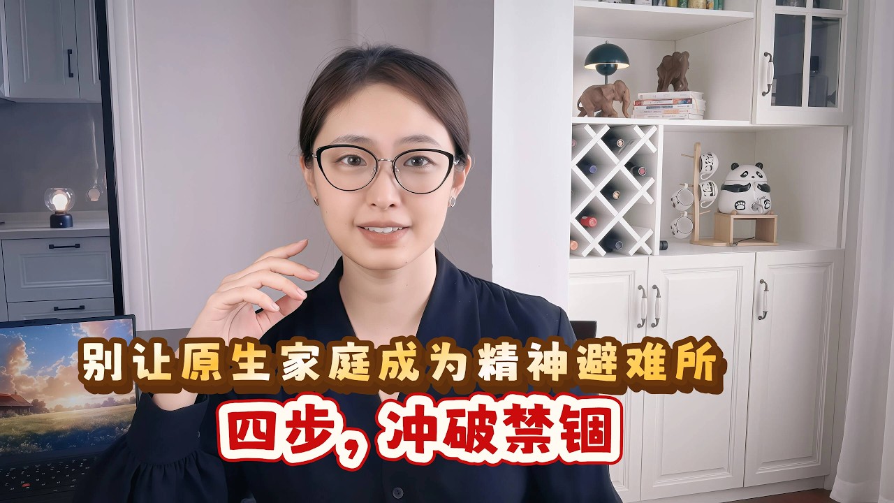 原生家庭是“痛苦的来源”还是“精神避难所”？四步，走出原生家庭的禁锢！