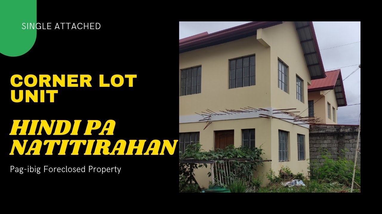 Single attached house and lot for sale in Bacoor Cavite | Pag-ibig Foreclosed Property