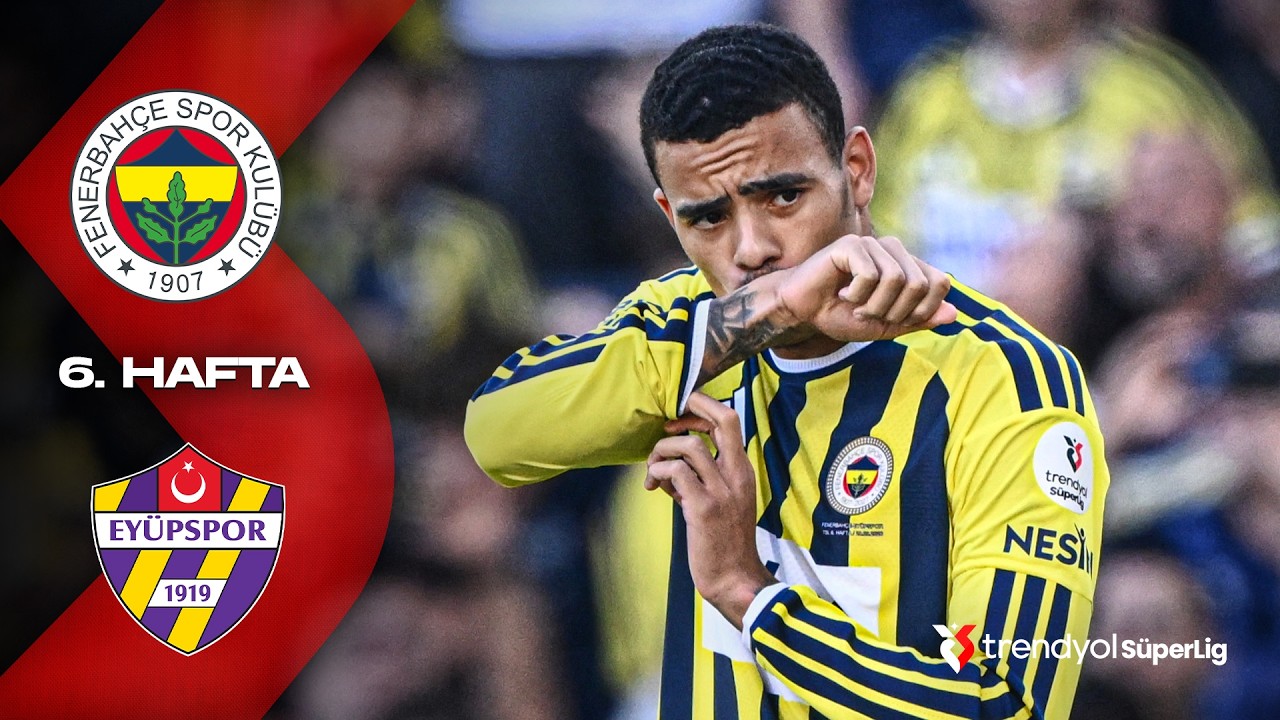 Fenerbah&ccedil;e - Ey&uuml;pspor - Highlights/&Ouml;zet | Trendyol S&uuml;per Lig - 2026/27