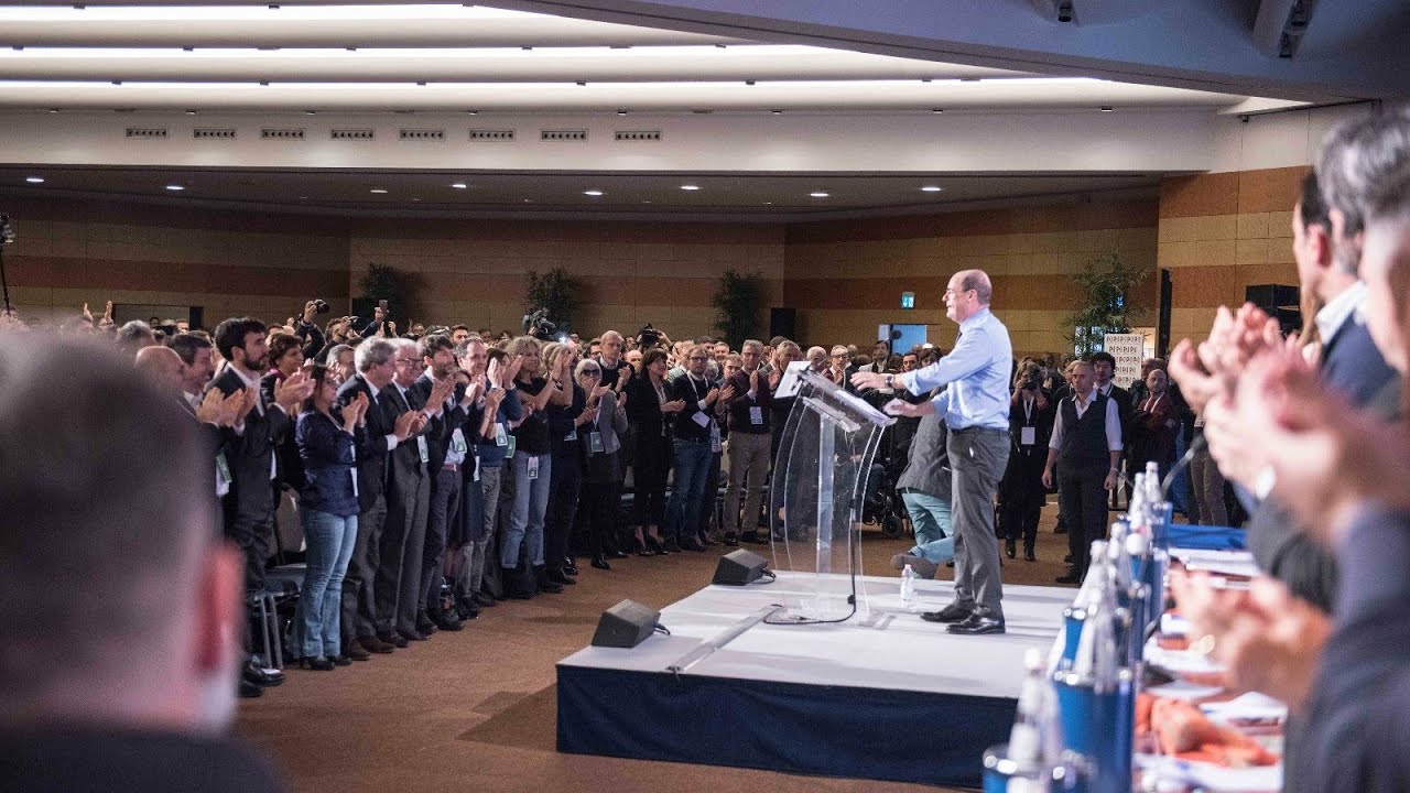 Nicola Zingaretti: il primo intervento da Segretario Nazionale