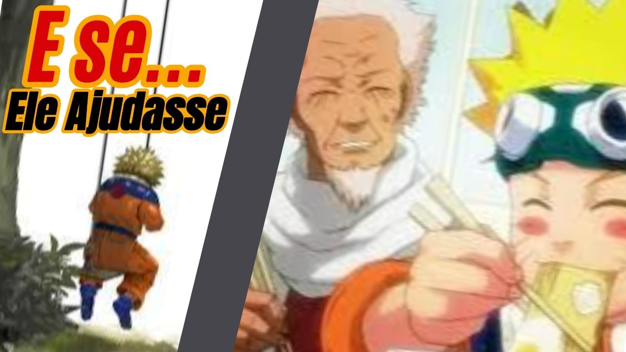 E Se Naruto Fosse Criado Pelo Terceiro Hokage? (História Alternativa) #anime #naruto #hiruzen #viral