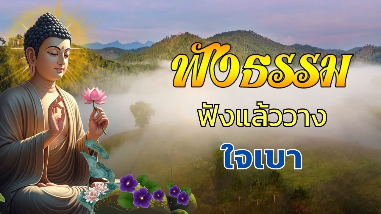 ธรรมะก่อนนอน คืนนี้ฟังแล้วเปลี่ยนใจ 🌙  วางความทุกข์ที่แบกมาทั้งวัน  หลับอย่างสงบโดยไม่ฝืนตัวเอง