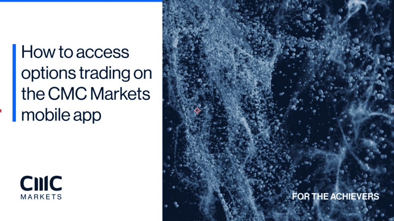 How to access options trading on the CMC Markets mobile app