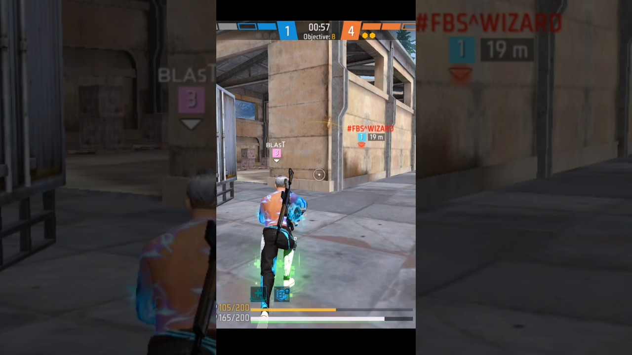 1VS2 INSANE CLUTCH FREE FIRE 🔥 // #FFBLAST #freefire #shorts