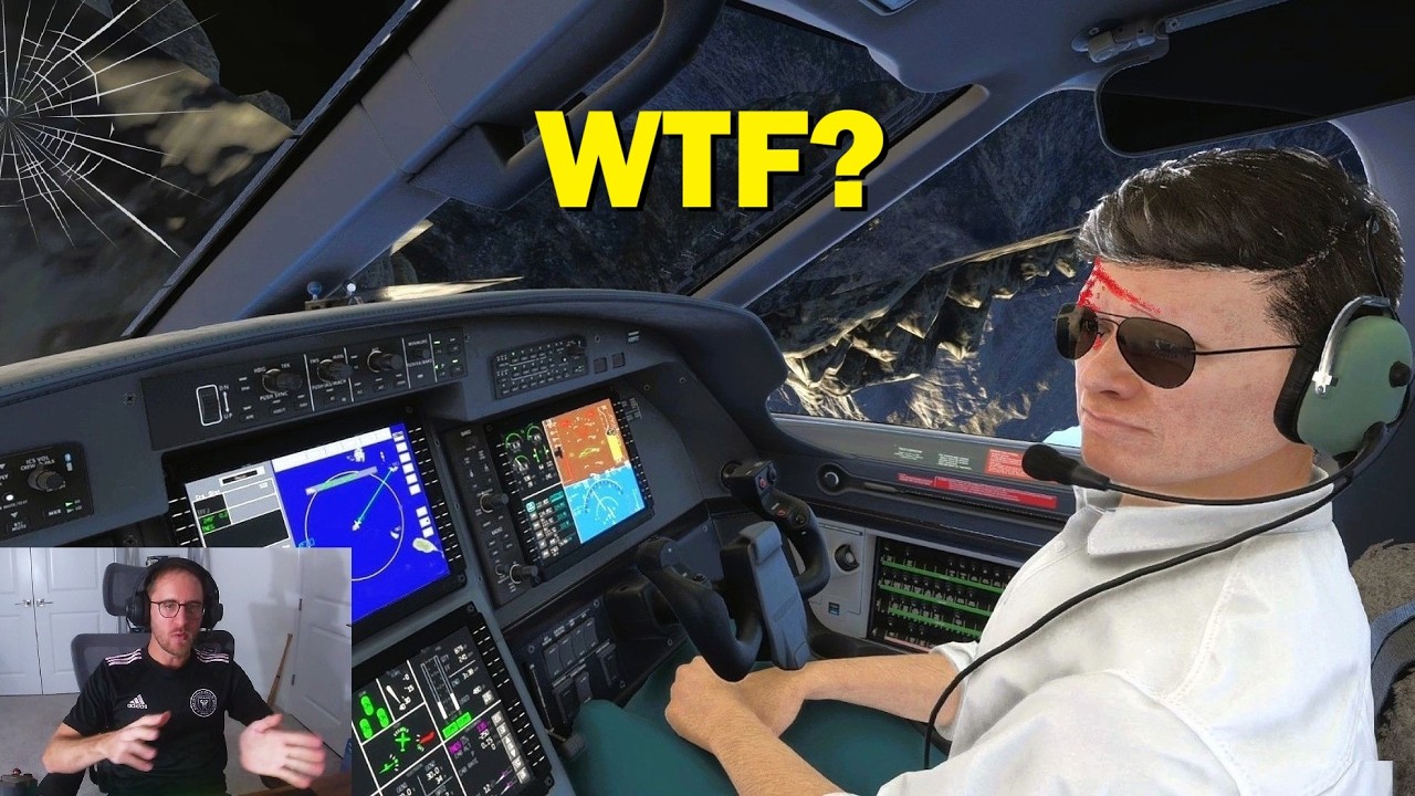 Microsoft Flight Simulator 2024 — полноценный полёт с УВД (ПРОШЛО НЕУДАЧНО)