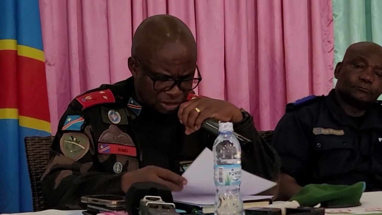 LE GOUVERNEUR SOMO KAKULE PRESIDE L'ATELIER SUR LES ENVAHISSEMENTS ET LIMITES DU PARC DES VIRUNGA