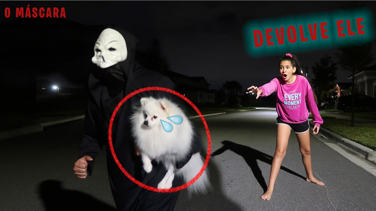 O MÁSCARA INVADIU A MINHA CASA!! AGORA ELE PEGOU O NOSSO CACHORRO ( WebSerie Parte 5) Bela Bagunça