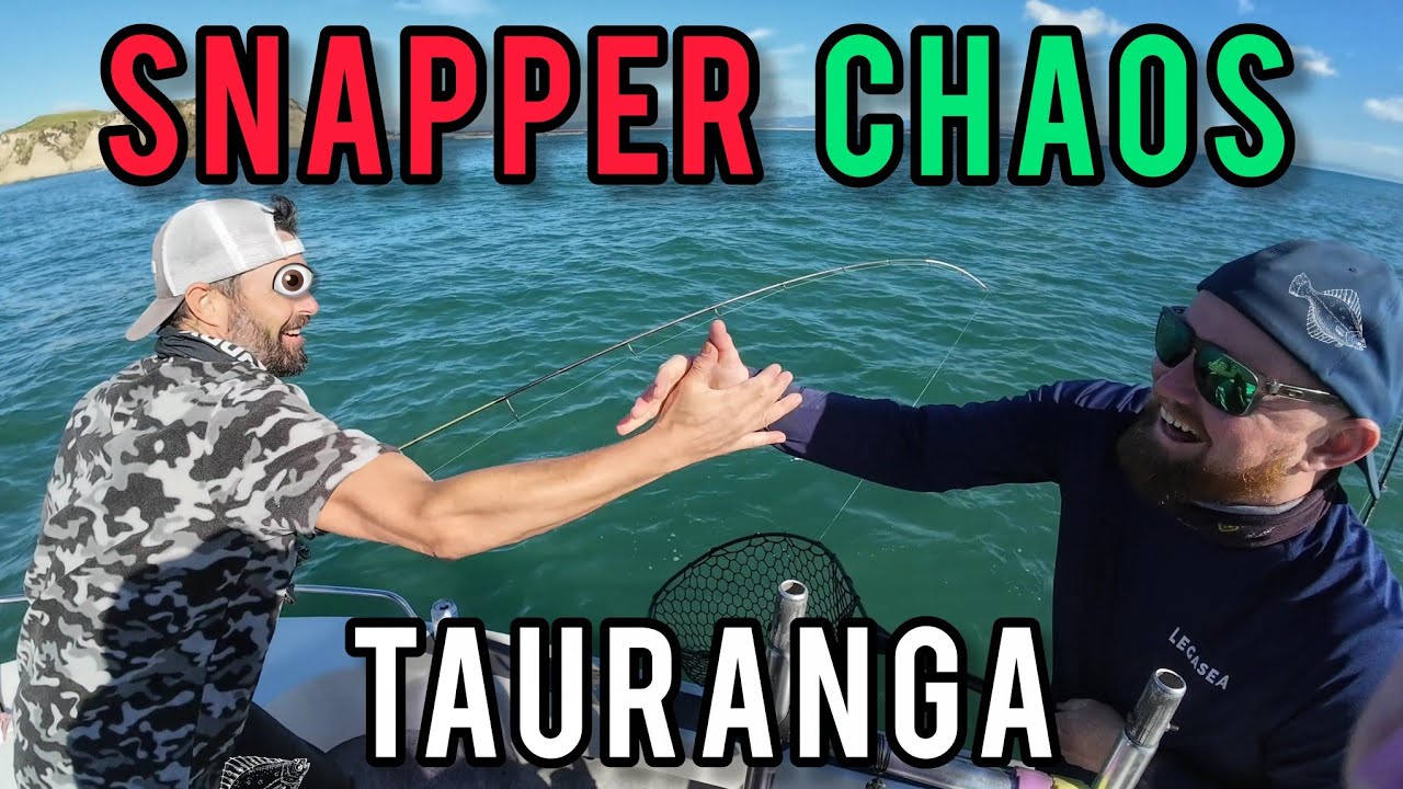 Bay of Plenty Snapper Softbaiting Session [with Cam & Diana] 
