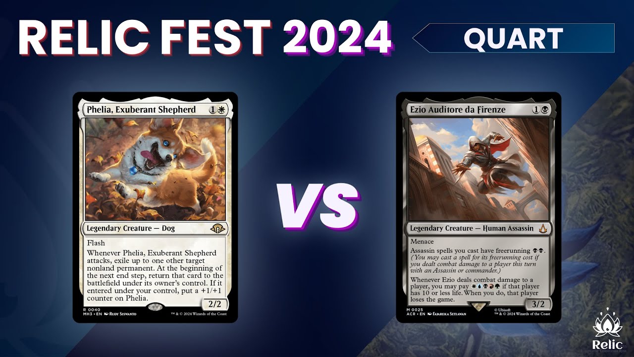RELIC FEST 2024 Quart - Théau Mery (Phelia) vs Yohan Dudognon (Ezio Auditore)