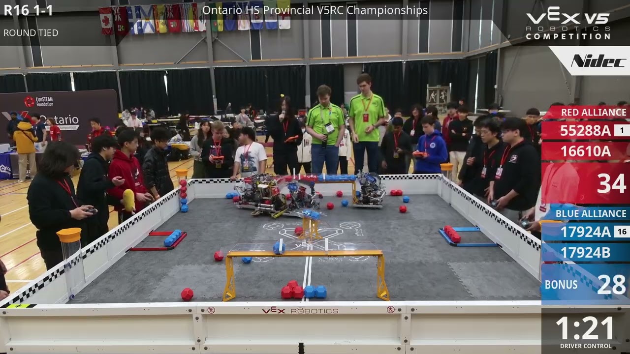 Ontario Regionals : Ontario - R16 #1-1 - 55288A & 16610A vs 17924A & 17924B - Auton + Driver