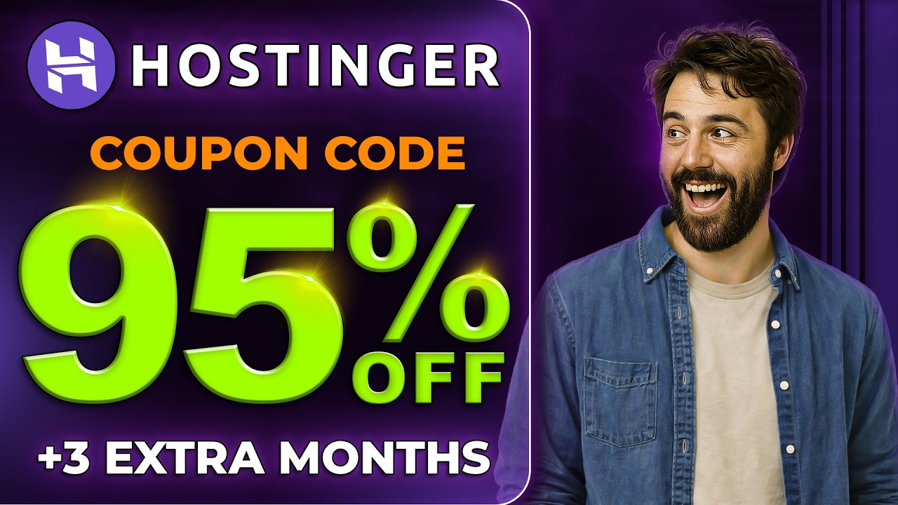 Промокод Hostinger 2026 | Краткий обзор Hostinger | Конструктор сайтов Hostinger
