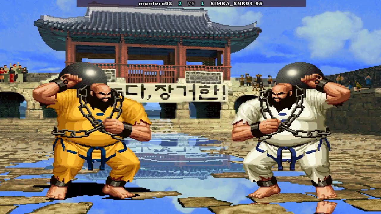 KOF96 킹오브파이터즈96  ▶ 𝐦𝐨𝐧𝐭𝐞𝐫𝐨𝟗𝟖 (𝐞𝐬) 𝐯𝐬 𝐒𝐈𝐌𝐁𝐀_𝐒𝐍𝐊𝟗𝟒-𝟗𝟓 (𝐮𝐬)  ▶ 拳皇'96 The King Of Fighters 96