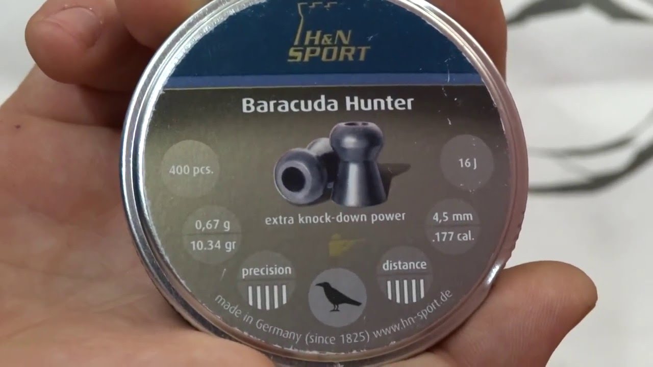 Пули для охоты.!! H&N Baracuda Hunter Extreme H&N Baracuda  Hunter Bullets for hunting