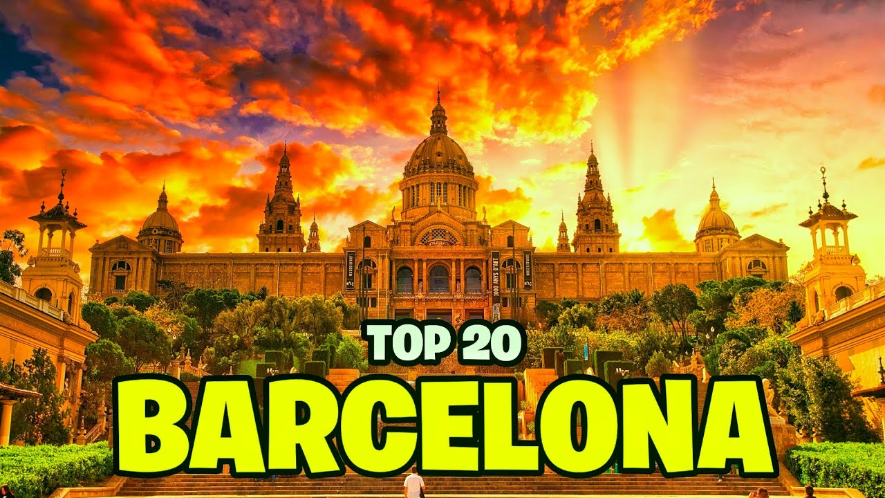 20 BEST Places to visit in Barcelona | Barcelona 4K | Barcelona Tour Travel Guide