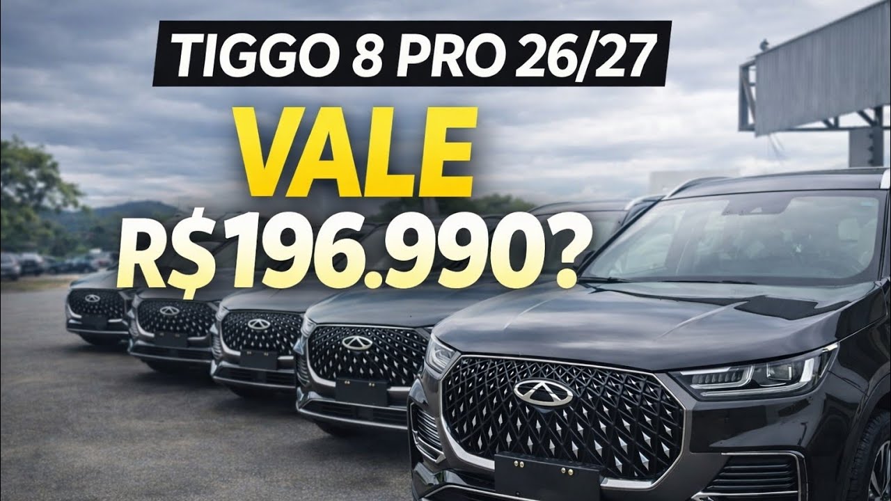 Vale R$ 196.990? Tiggo 8 Pro 26/27 em análise