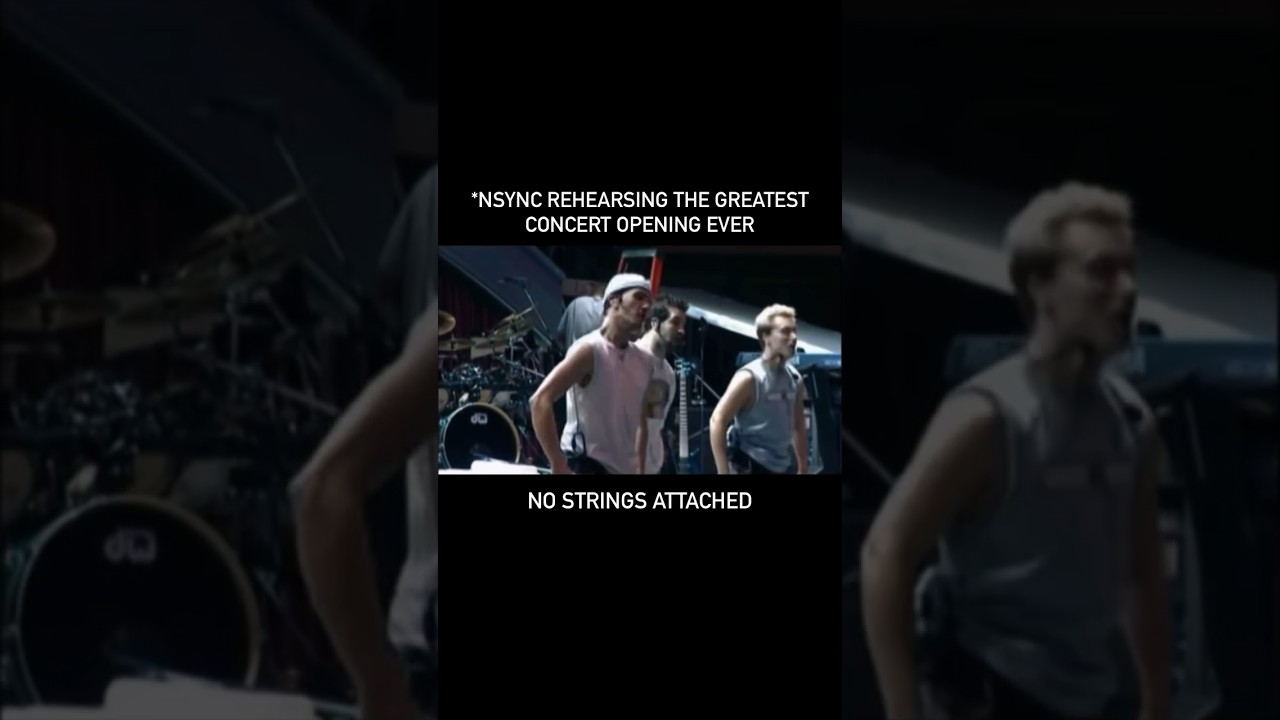NSync Rehearsing Concert Tour #nsync #music #live #concert #popstar #pop #2024 #newmusic #viral #omg
