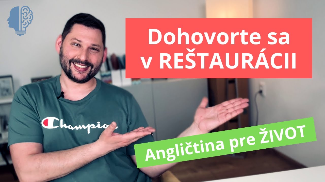 ANGLICKÉ frázy v REŠTAURÁCII | AKO sa dohovoriť po ANGLICKY
