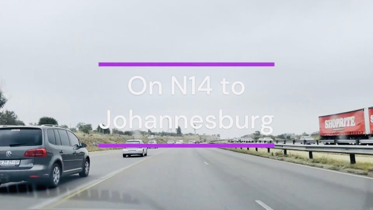 Driving from Pretoria CBD to Johannesburg