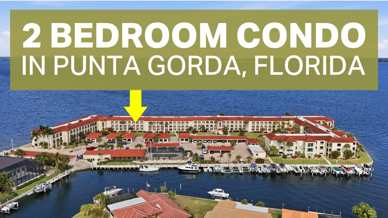 PANORAMIC HARBOR VIEW | 2 Bed, 2 Bath Waterfront Retreat | Colony Point Community | Punta Gorda