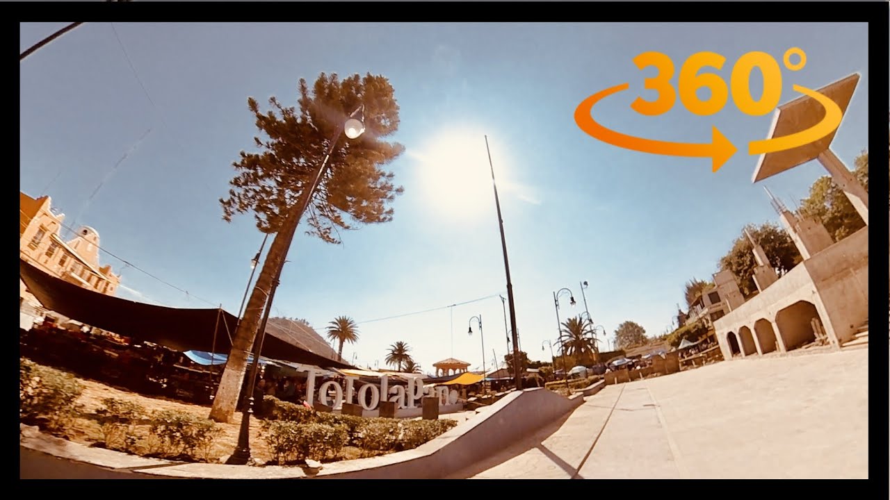 Pequeño recorrido por el Poblado de Totolapan Morelos | 360°