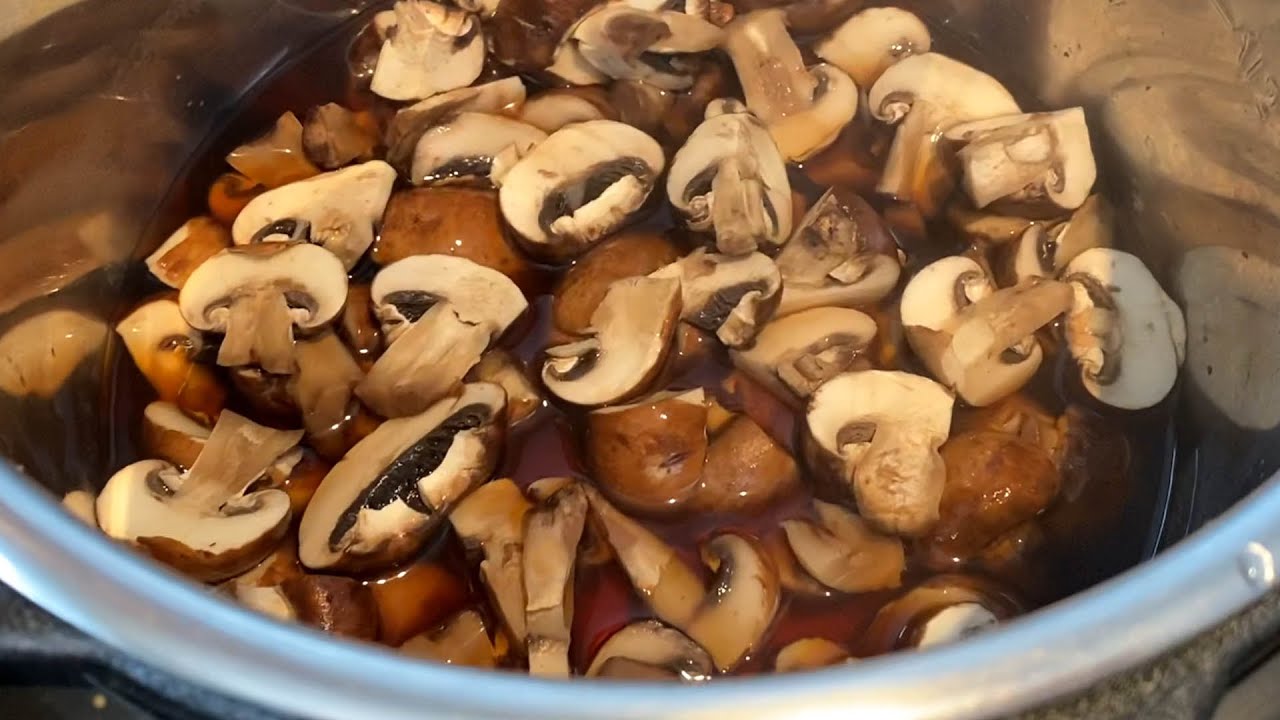 Instant Pot Mushrooms Recipe - How To Cook Mushrooms In The Instant Pot - So Easy, Healthy & Yummy!