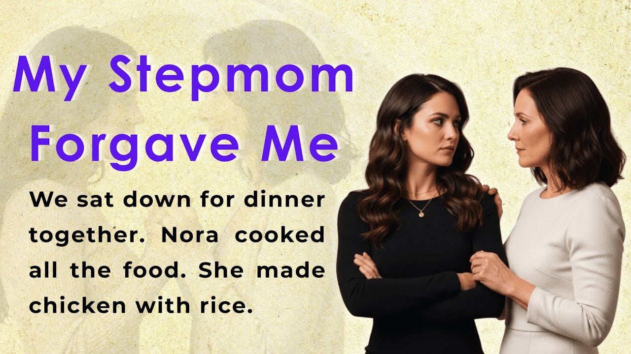 My Stepmom Forgave Me  | Learn English Through Story Level 1 | Graded Reader (A1/A2)