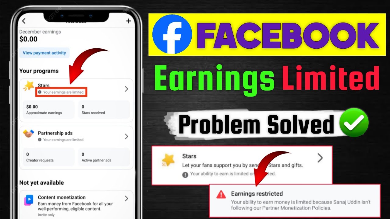 Your Earnings Are Limited Kaise Thik Kare | Your Ability To Earn Is Limited Or Restricted