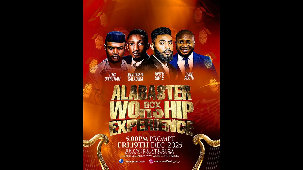 ALABASTER BOX WORSHIP EXPERIENCE || 19.12.25 || SIR E