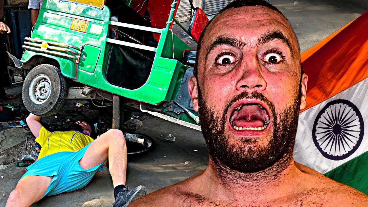 CRUSHED By A TukTuk In India!