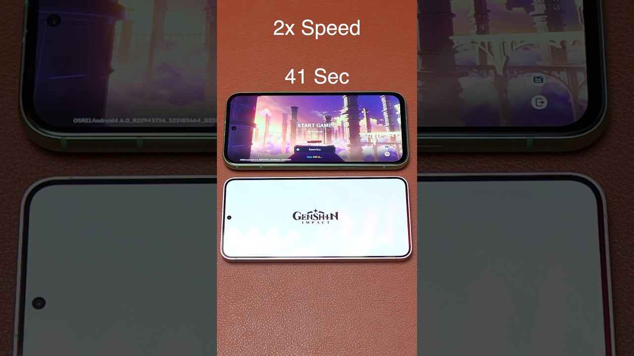 Pixel 8a vs Galaxy S24 Genshin Impact #shorts