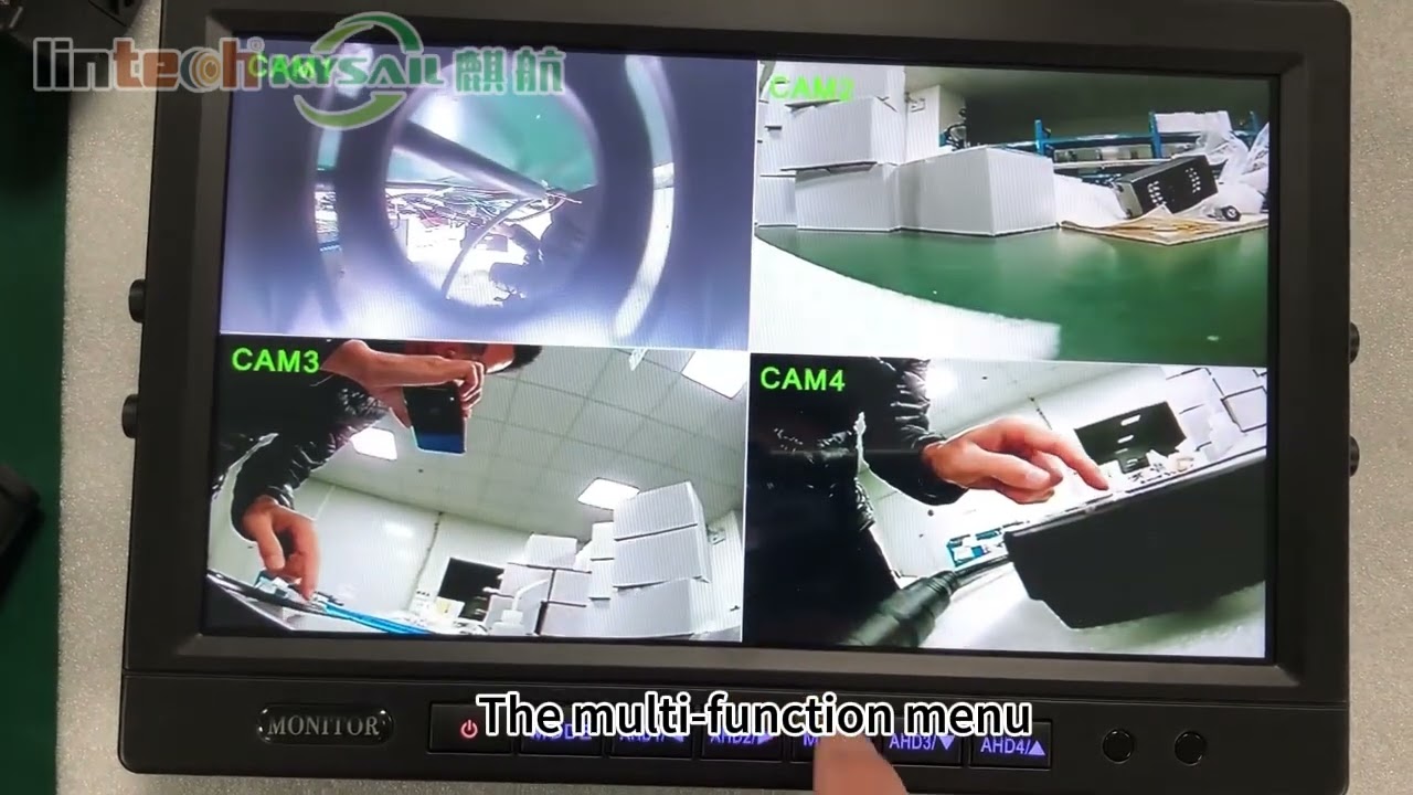 Truck Bus 10 inch Touch Screen for Rear view CAMERA system