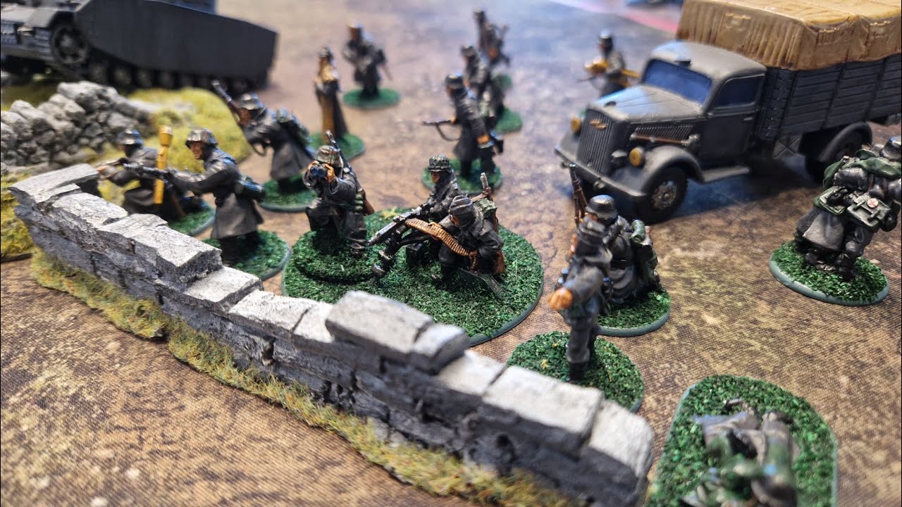 British Paras Vs Germans - 1000pts Late War - Bolt Action! 2nd Ed.