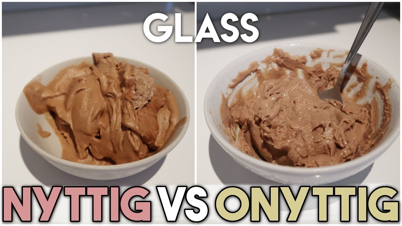 NYTTIG VS ONYTTIG GLASS