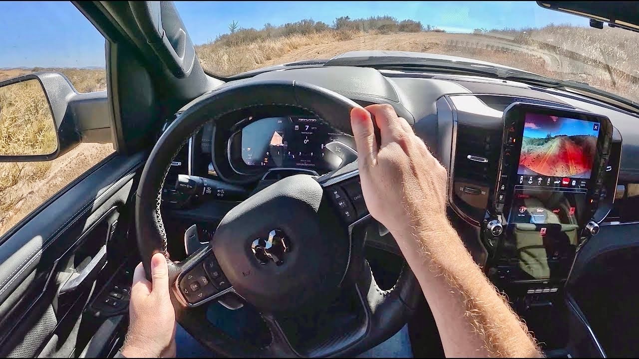 2025 RAM 1500 RHO - POV Off-Road Test Drive (Binaural Audio)