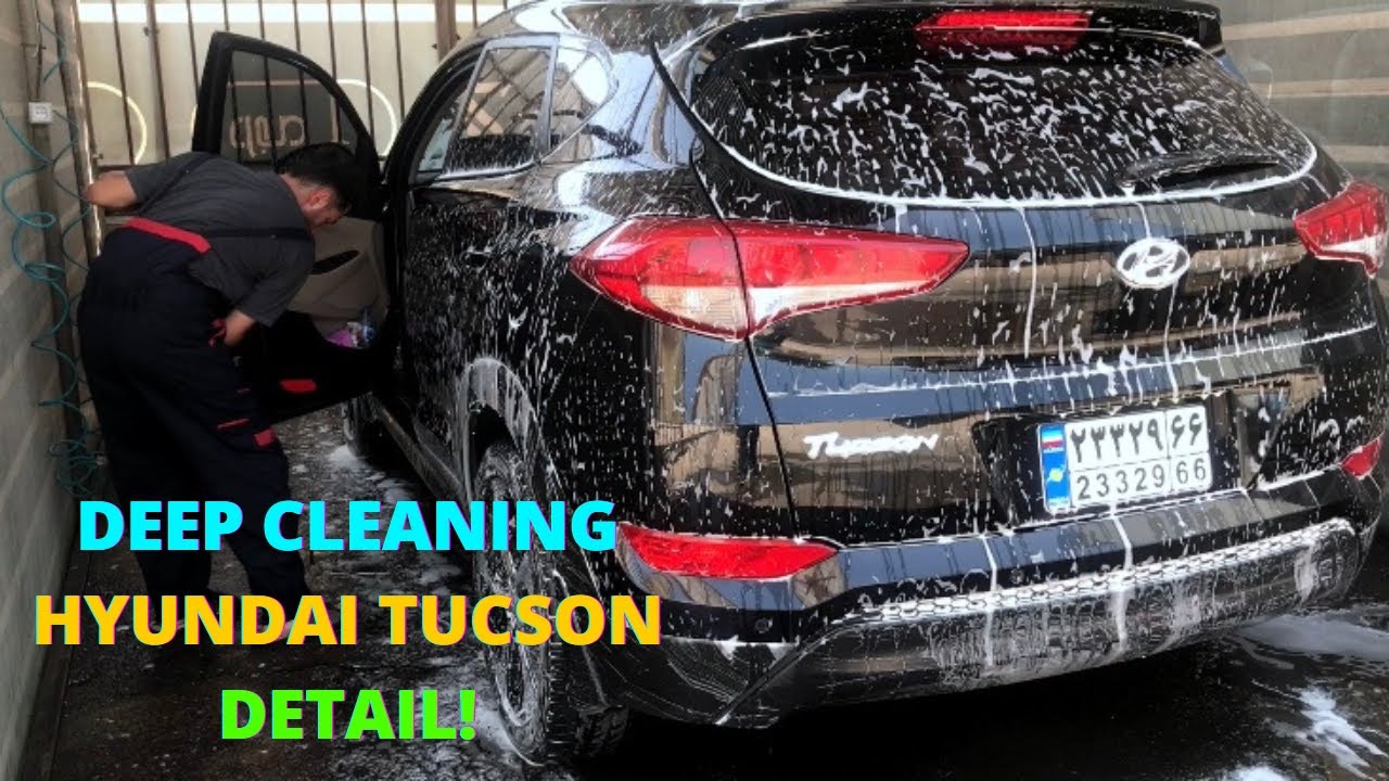 Deep Cleaning The Hyundai Tucson EVER! | Insane Satisfying Disaster Detail Transformation!
